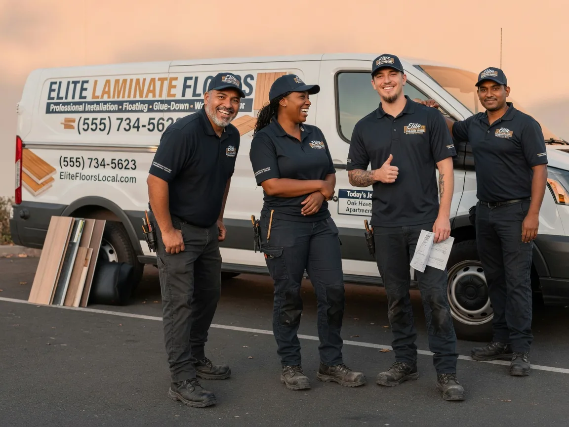 Laminate flooring installation company in Weld, ME